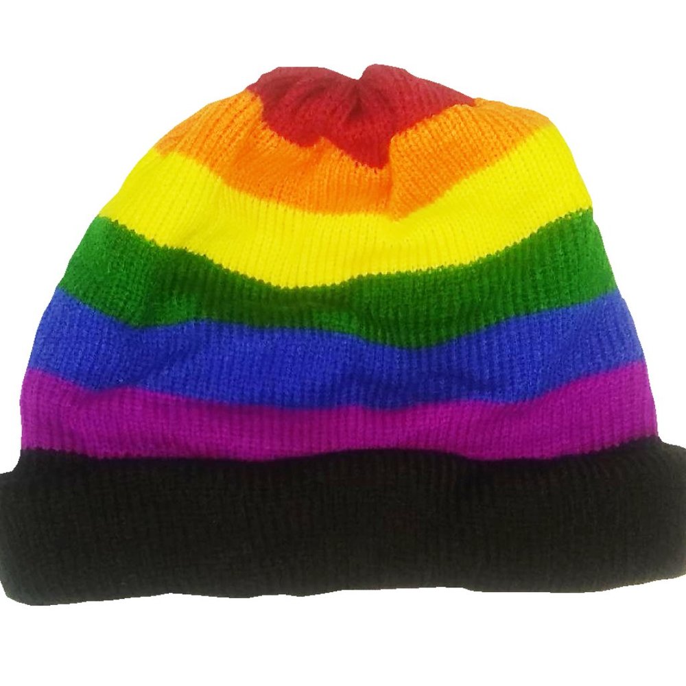 LGBTQ PRIDE Rainbow Skully Hat